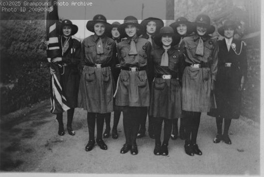 Picture of Grampound girl guides 1933