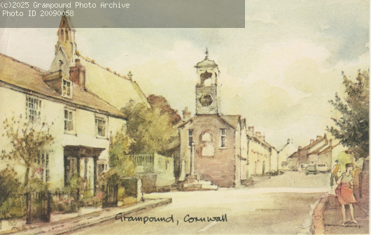 Picture of Watercolour of Town Hall