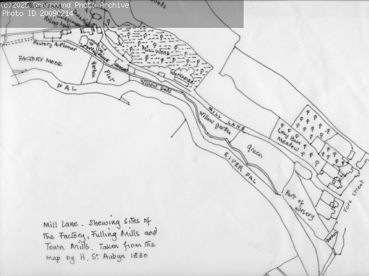 Picture of Sketch Map of Town Mills