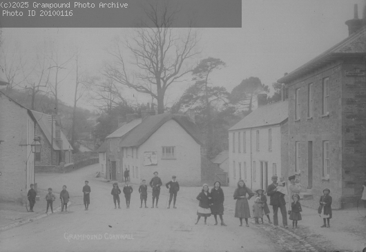 Picture of Bridge and Cottages c1910
