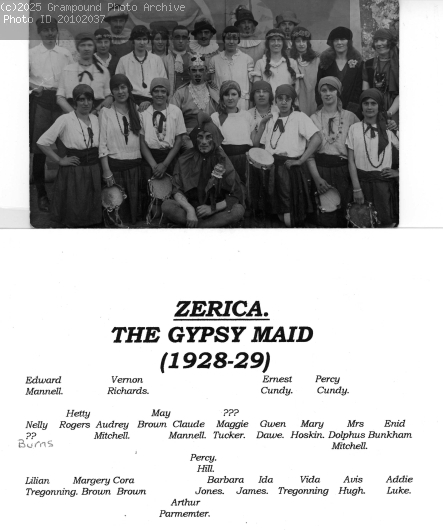 Picture of Zerica The Gypsy Maid 1928-9