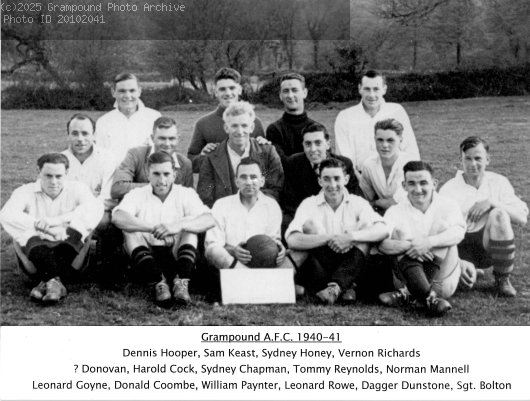 Picture of Grampound Football Club 1940-41