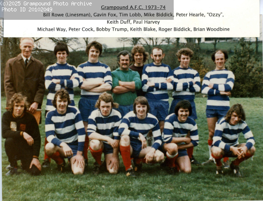 Picture of Grampound Football Club 1973-74