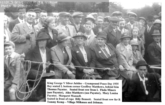 Picture of Grampound Peace Day 1935