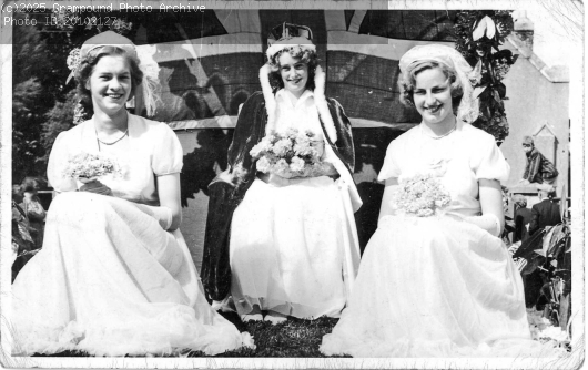 Picture of Grampound Road Carnival Queen 1954