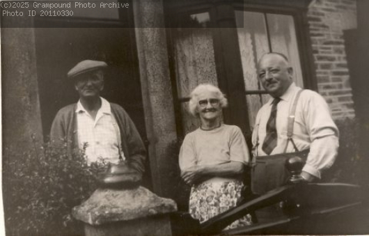 Picture of Mr Tiddy, Mrs Crispin and Mr Philp 1959