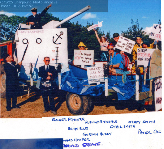 Picture of Grampound Carnival - HMS Roughshod