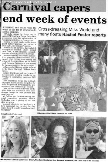 Picture of Grampound Carnival 2006