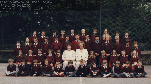 Picture of Grampound school photo 1986