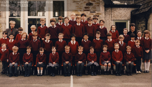 Picture of Grampound school photo c. late 1980s