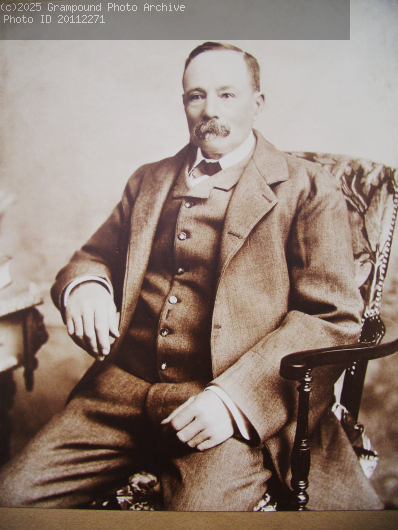 Picture of Richard Tiddy possibly an engagement photo c1883