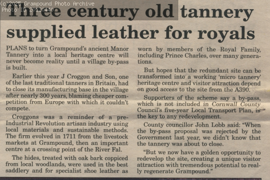 Picture of Manor Tannery 2000 Text