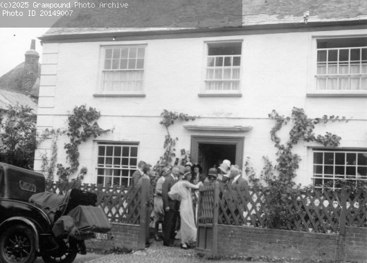 Picture of Sidney and Joyce Allen wedding
