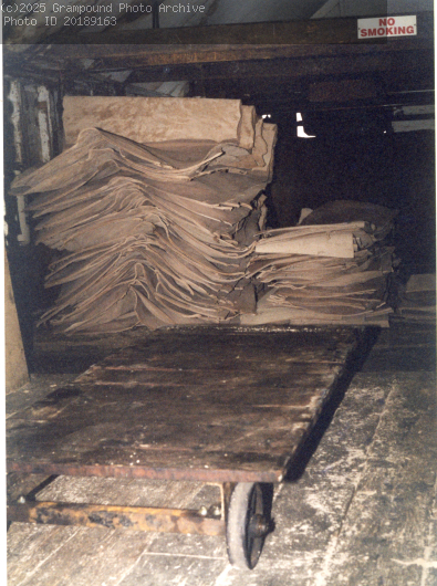 Picture of Manor Tannery finished sheets of leather 